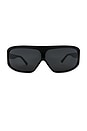 view 1 of 3 Skye Sunglasses in Black & Black