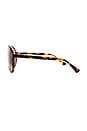 view 3 of 3 LUNETTES DE SOLEIL BELLA in Leopard & Smoke