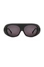 view 1 of 3 LUNETTES DE SOLEIL CLEO in Mink & Grey