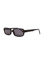 view 2 of 3 The Jody Sunglasses in Burnt Tort & Grey