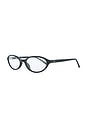 view 2 of 3 Mila Optical Eyeglasses in Black & Clear