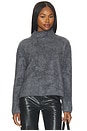 view 1 of 4 Sandy Brushed Sweater in Graphite Brushed