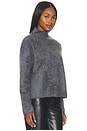 view 2 of 4 Sandy Brushed Sweater in Graphite Brushed