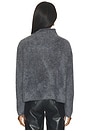 view 4 of 4 Sandy Brushed Sweater in Graphite Brushed