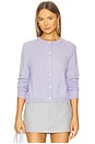 view 1 of 4 Felicia Cardigan in Soft Lavender