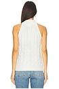 view 3 of 4 TOP HALTER SERAFINE in Cream