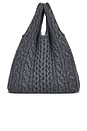 view 1 of 4 Oma Cable Tote in Graphite