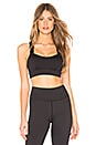 view 1 of 4 Mia Sports Bra in Black Noir