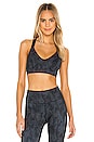 view 1 of 4 Zinnia Crop Sports Bra in Dark Wash