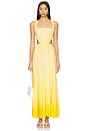 view 1 of 3 Boho Sunrise Canary Dress in Pastel Yellow