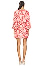 view 3 of 3 Joy Cover Up Dress in Bright Red