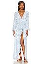 view 1 of 4 Lotus Dress in Iris Wild