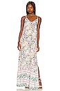 view 1 of 3 Debbie Maxi Dress in Chinoiserie