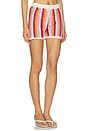view 2 of 6 Mystic Stripe Stefano Short in Open Purple