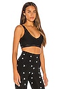 view 2 of 4 4 Way Medium Impact Sports Bra in Hints Space Black