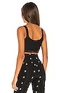 view 3 of 4 4 Way Medium Impact Sports Bra in Hints Space Black