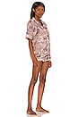 view 2 of 3 Short Sleeve Pajama Set in Pearly Slumber