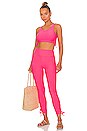 view 4 of 4 Moonstone High Impact Sports Bra in Fandango Pink