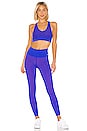 view 5 of 6 Double Dream Reversible High Rise Legging in Azure