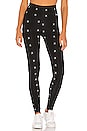 view 1 of 4 Reversible High Rise Full Legging in Double Dream Sketch Black