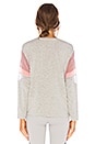 view 3 of 4 Long Sleeve Dolman Top in Waterfall Grey