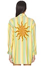 view 5 of 6 Rhythmic Lines Dreambound Shirt in Open Yellow