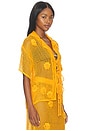 view 3 of 6 CAMISA GOLDEN BLOSSOM AMARANTTA in Bright Yellow