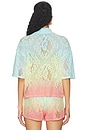 view 3 of 4 Ocean Drift Octavia Top in Pastel Blue