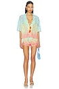 view 4 of 4 Ocean Drift Octavia Top in Pastel Blue