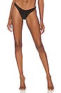 view 1 of 6 Brilliant Bikini Bottom in Black Panther