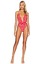 view 2 of 4 Safari One Piece in Red