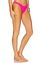 view 3 of 5 Splendour Reversible Bikini Bottom in Pink