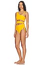 view 4 of 5 Stunning Reversible One Piece in Yellow