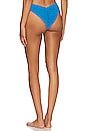 view 4 of 5 Journey Reversible Bikini Bottom in Blue