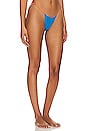 view 3 of 5 Khloe Reversible Bikini Bottom in Blue