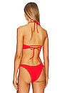 view 4 of 5 River Reversible Bikini Top in Red