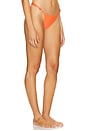 view 3 of 5 Reversible Flash Bikini Bottom in Orange