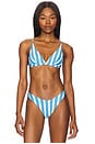 view 1 of 4 Ivy Bikini Top in Bright Blue