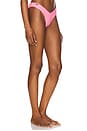 view 3 of 5 VALERYA BIKINI 하의 in Taffy Pink