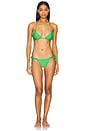 view 5 of 5 BRAGUITA BIKINI SUNLIGHT in Green