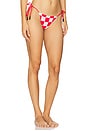 view 2 of 4 x Cherry Coke Sunflash Bikini Bottom in Cherry Checker