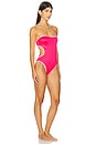view 3 of 4 Cirsium One Piece Swimsuit in Red