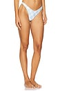 view 2 of 4 Splendour Bikini Bottom in Light & Pastel Blue