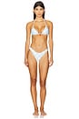 view 4 of 4 Splendour Bikini Bottom in Light & Pastel Blue