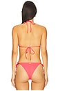 view 4 of 5 Balmy Bikini Top in Red