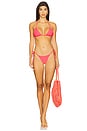view 5 of 5 Balmy Bikini Top in Red