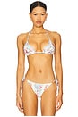 view 1 of 5 Alana Bikini Top in Open White