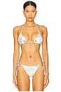 view 2 of 5 Alana Bikini Top in Open White