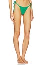 view 2 of 4 Jamaica Bliss Sunflash Bikini Bottom in Bright Green