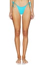 view 1 of 5 BRAGUITA BIKINI ATADURA LATERAL AQUA DREAM TULUM in Aquamarine